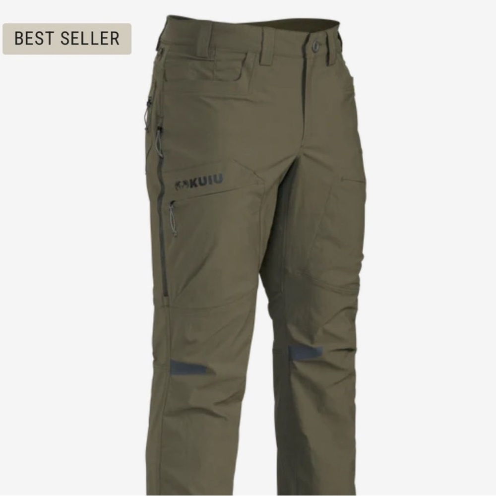 KUIU Men's Green Cargo Pants